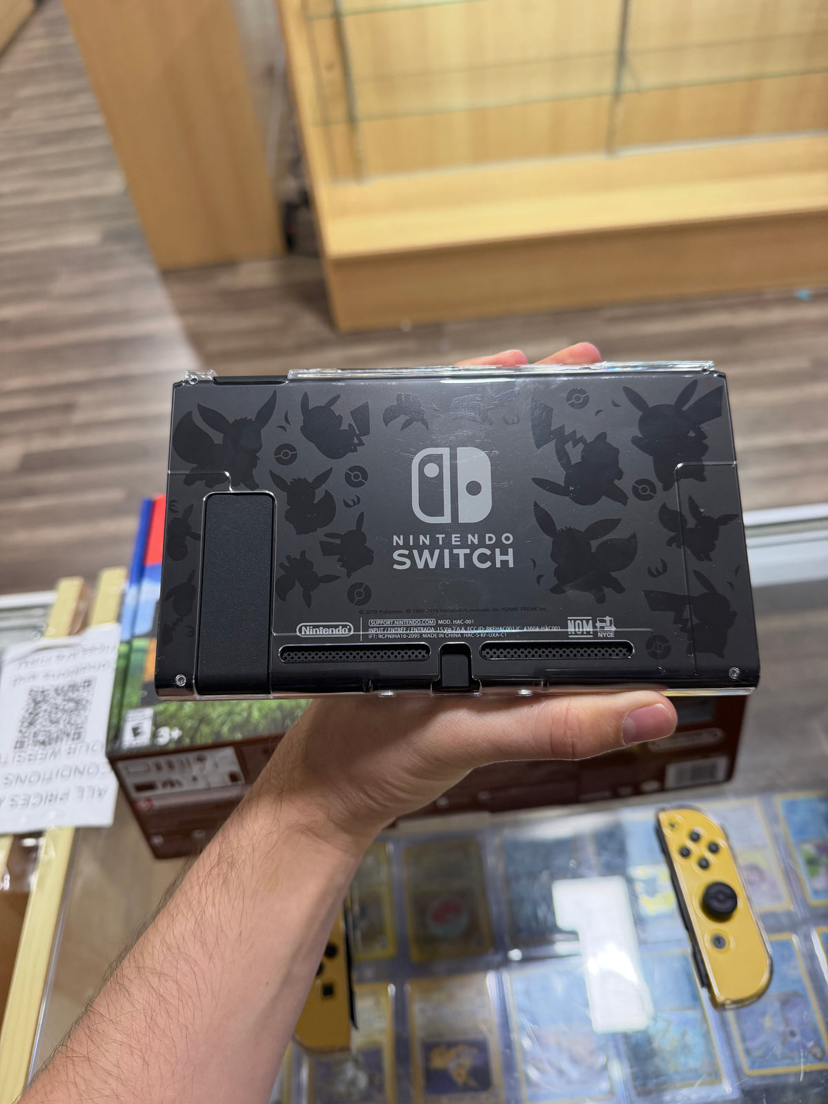 Let’s Go Pikachu Nintendo Switch System - Excellent Condition and Unused Game Code