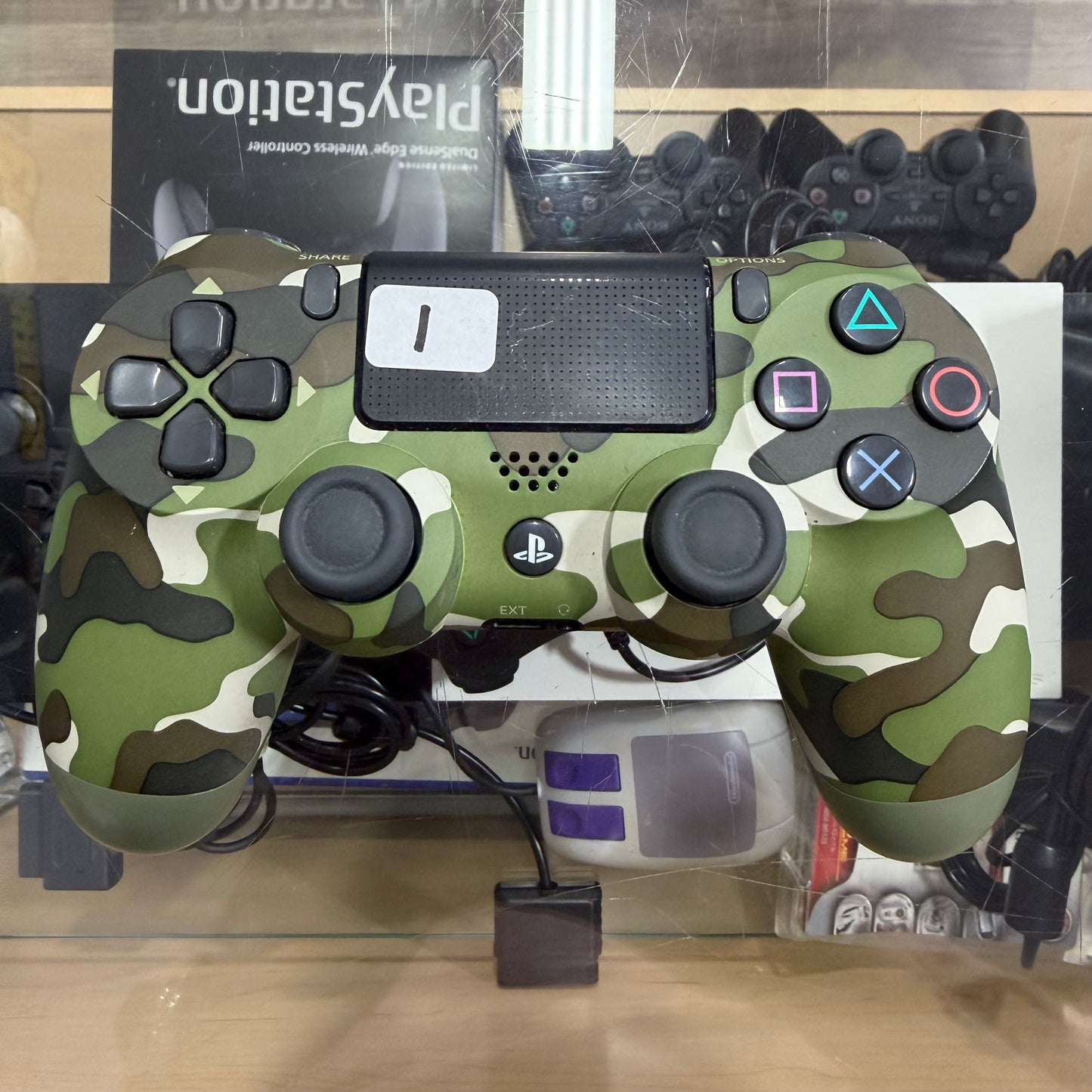 Playstation 4 Dualshock 4 Green Camo Controller ( 1 )