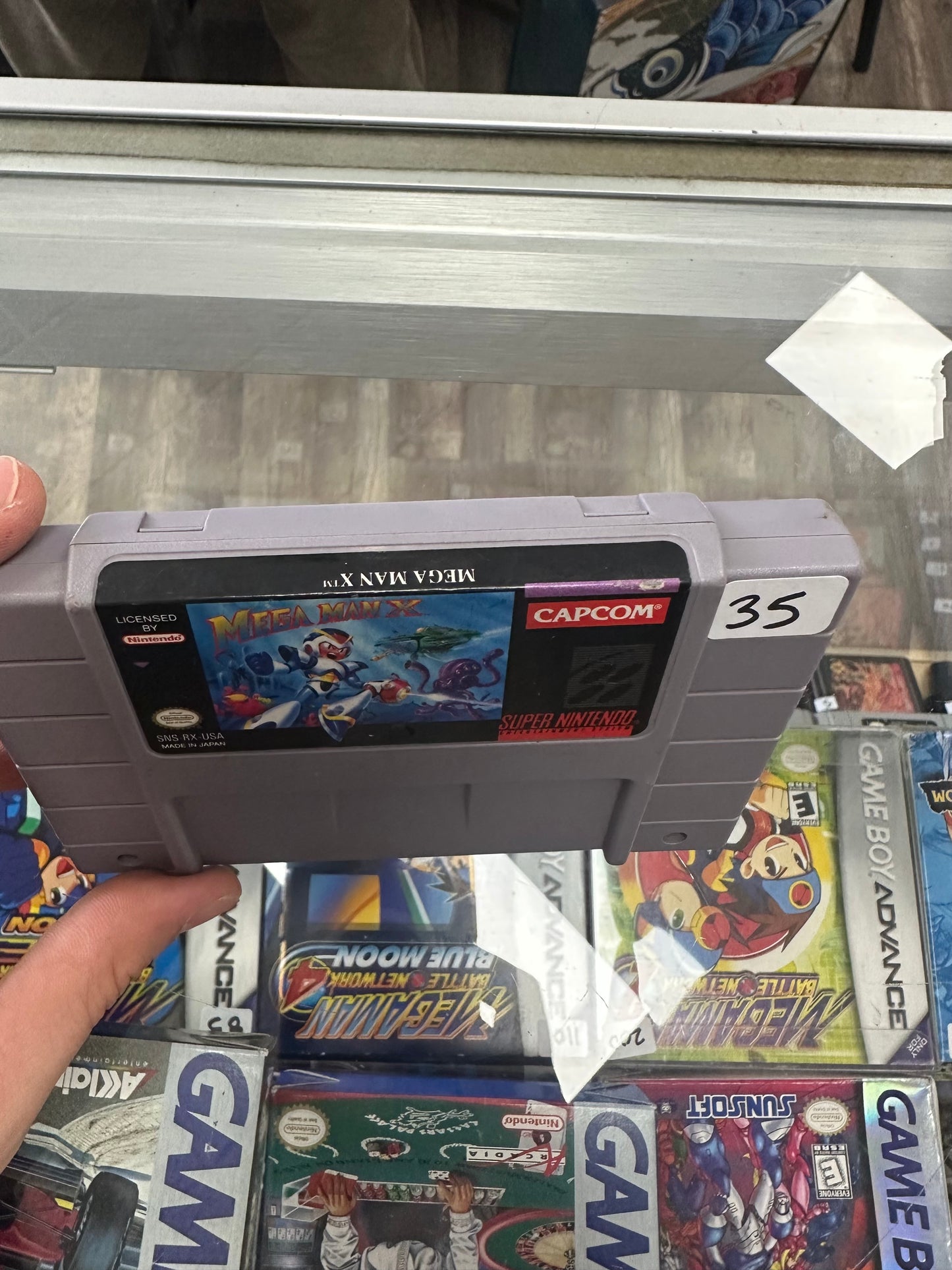 Mega Man X Super Nintendo