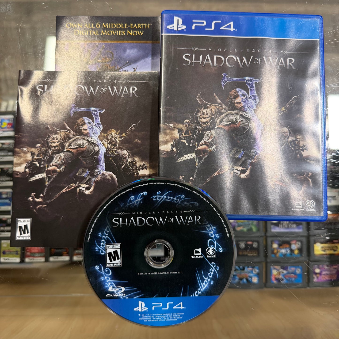 Middle Earth: Shadow Of War Playstation 4