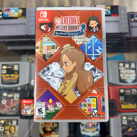 Layton's Mystery Journey: Katrielle and the Millionaires' Conspiracy Nintendo Switch CIB