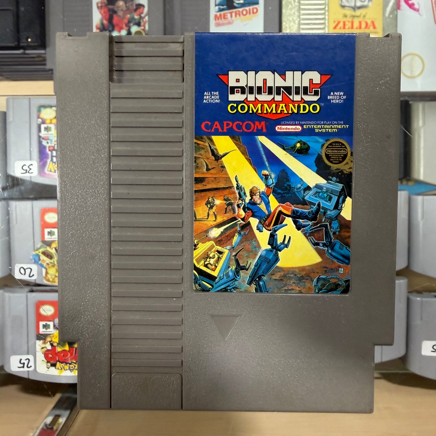 Bionic Commando NES