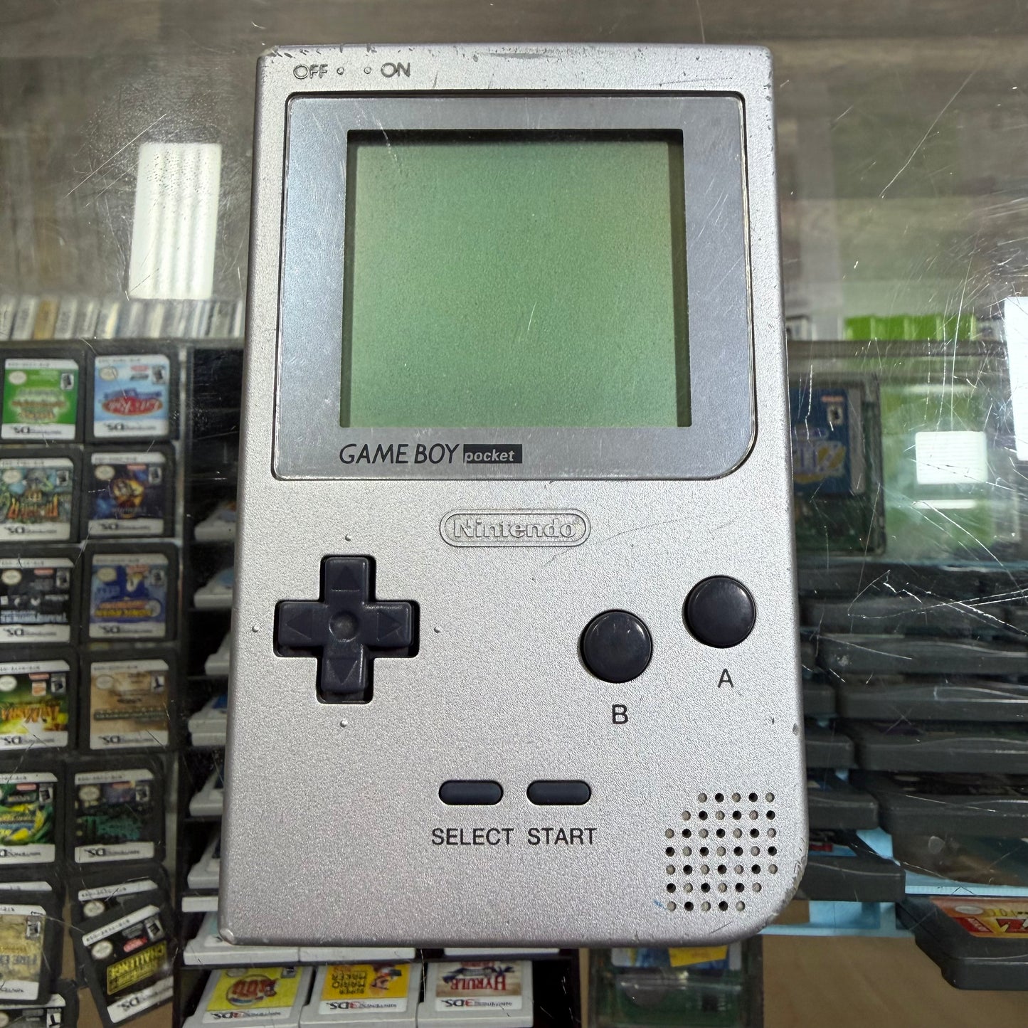 Silver Game Boy Pocket GameBoy