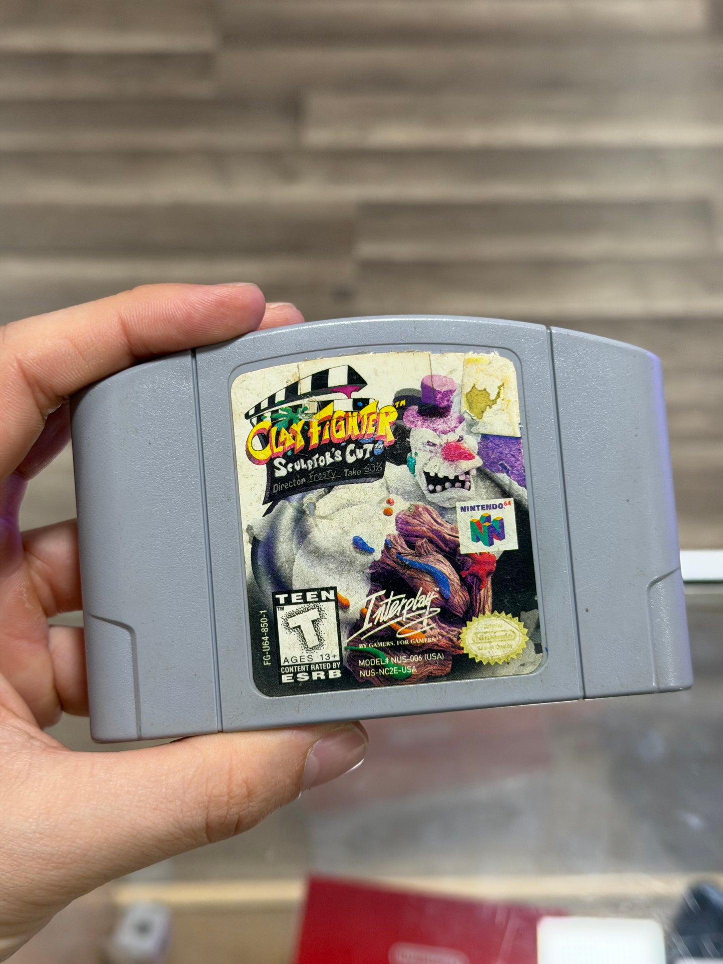 Clay Fighters Sculptor’s Cut Nintendo 64