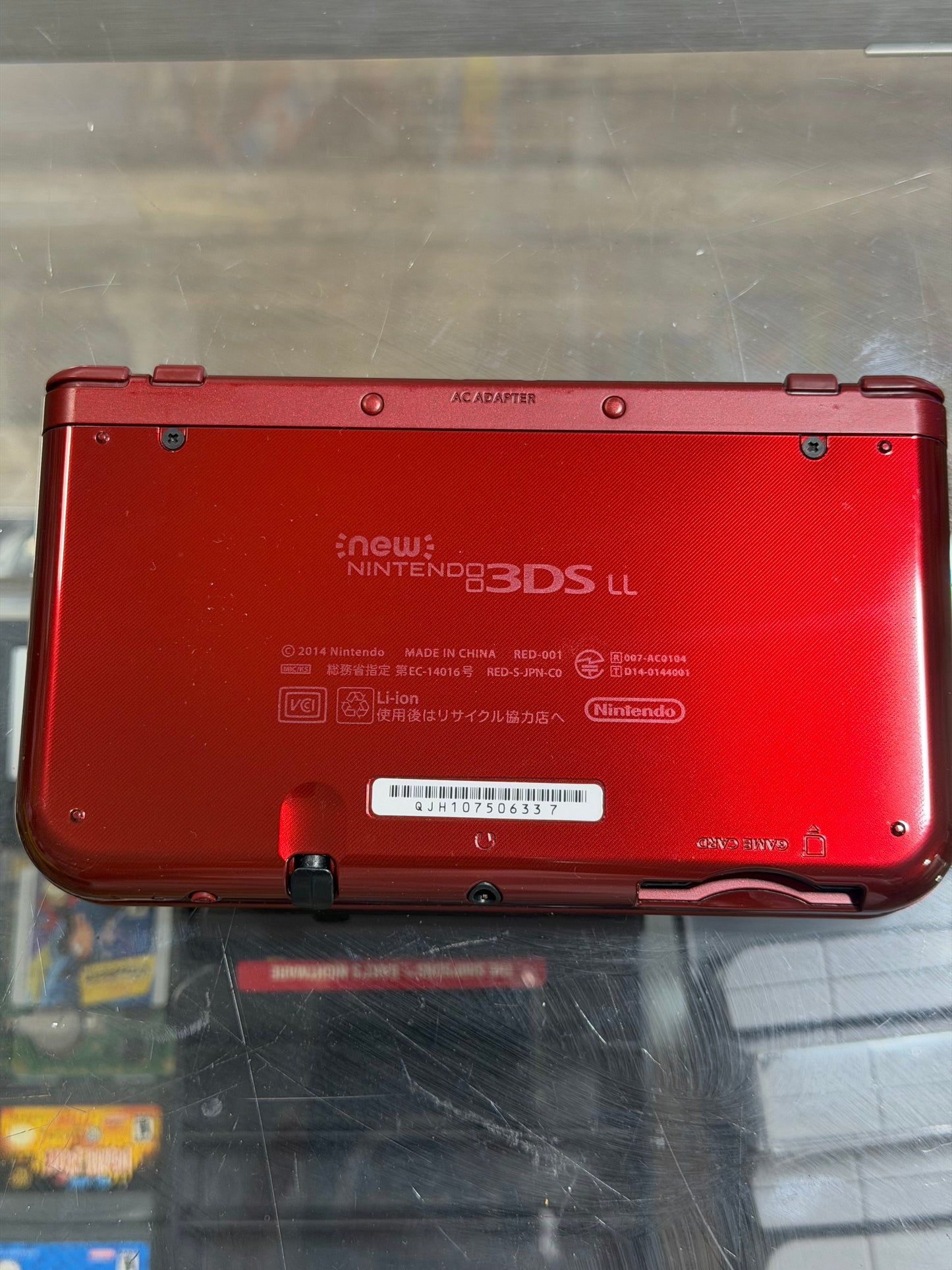 Red New Nintendo 3DS XL with Digital Games Top IPS (Region Free)(JAPANESE TO US) 337