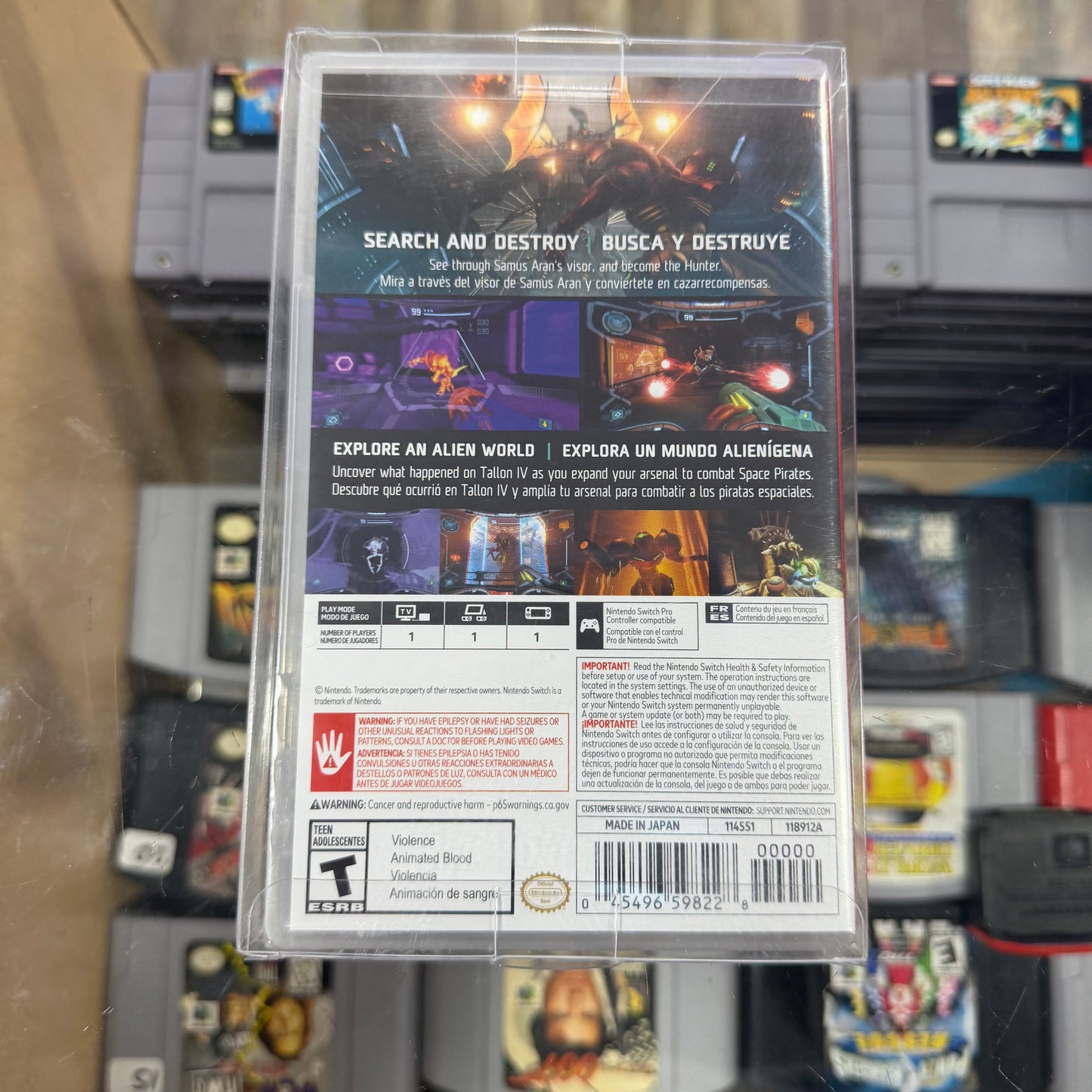 Metroid Prime Remastered Nintendo Switch Sealed