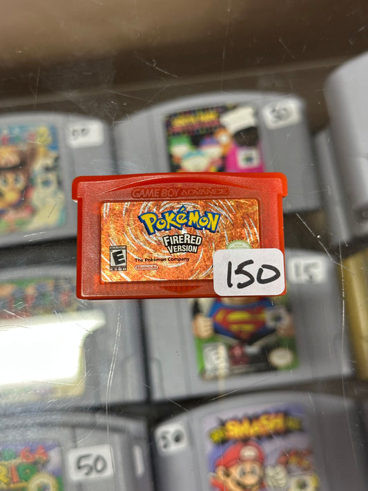Pokémon FireRed Gameboy Advance Authentic