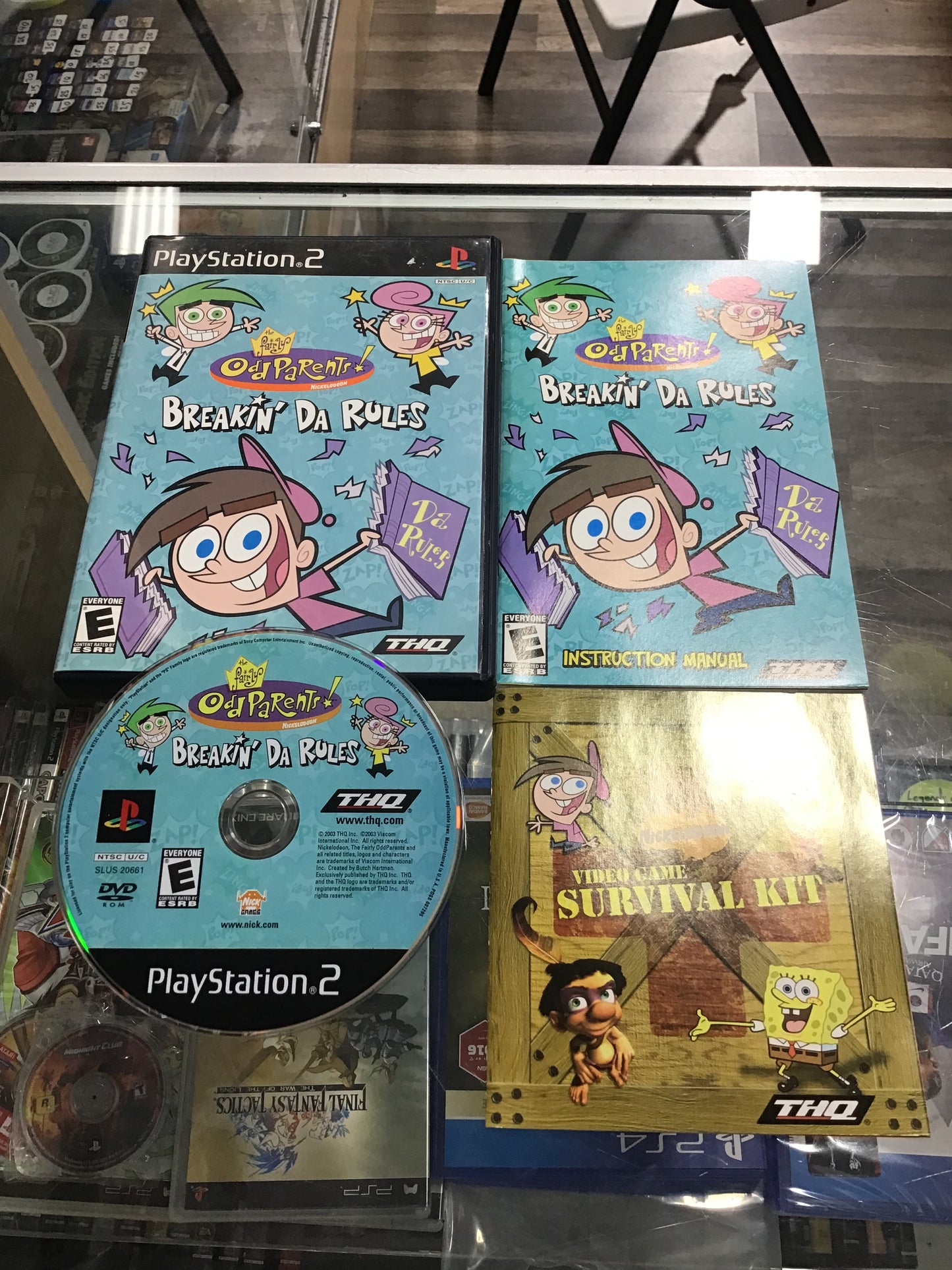 Fairly Odd Parents Breakin’ Da Rules PlayStation 2