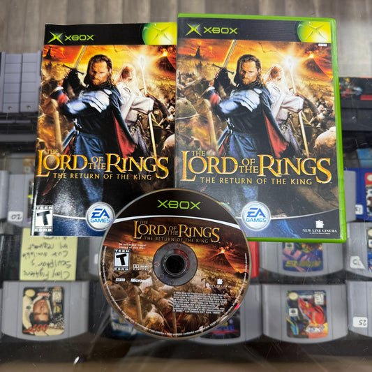 Lord of the Rings Return of the King Xbox CIB