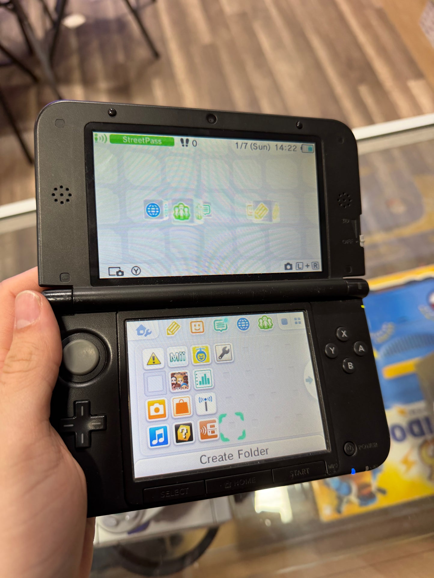 Nintendo 3DS XL with Charger