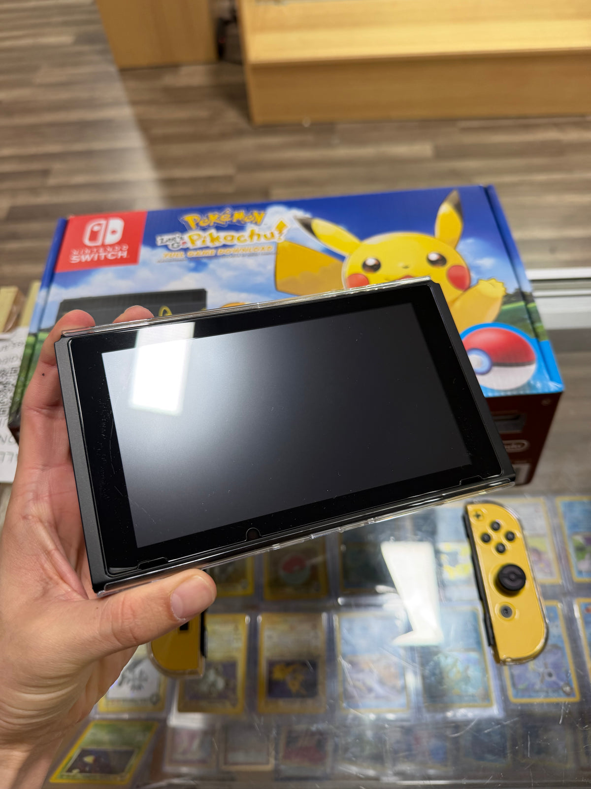 Let’s Go Pikachu Nintendo Switch System - Excellent Condition and Unused Game Code