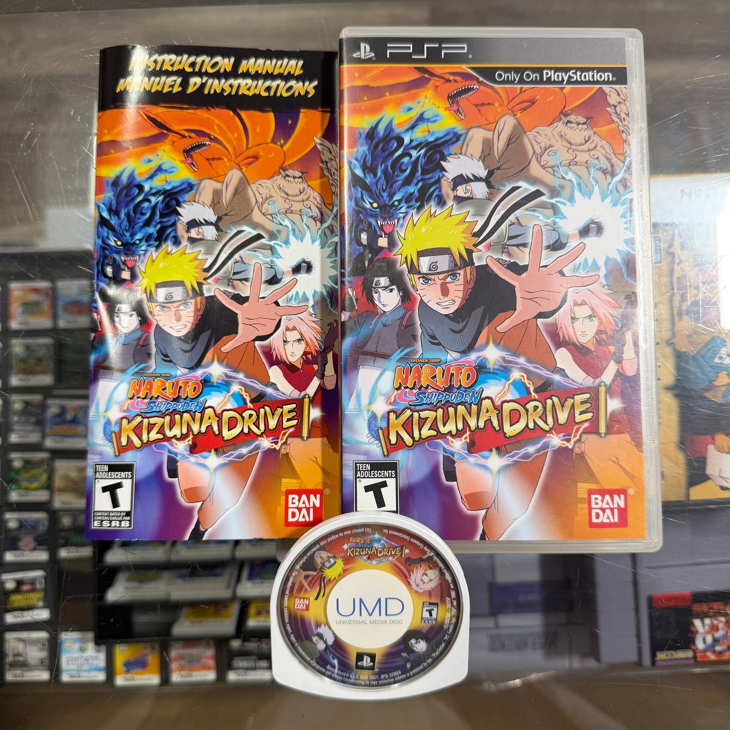 Naruto Shippuden: Kizuna Drive PSP