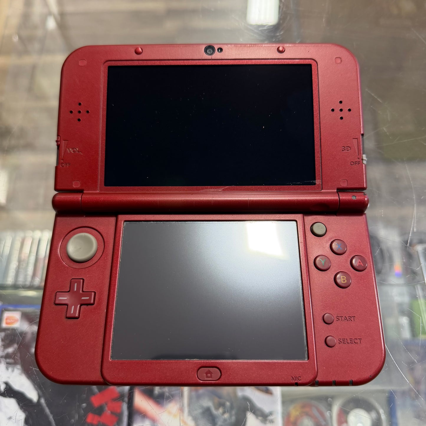 Red New Nintendo 3DS XL Handheld System With Charger Bottom IPS (Region Free)(JAPANESE TO US) 684