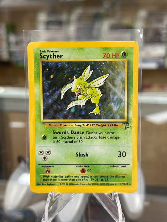 Scyther Base Set 2 Holo NM