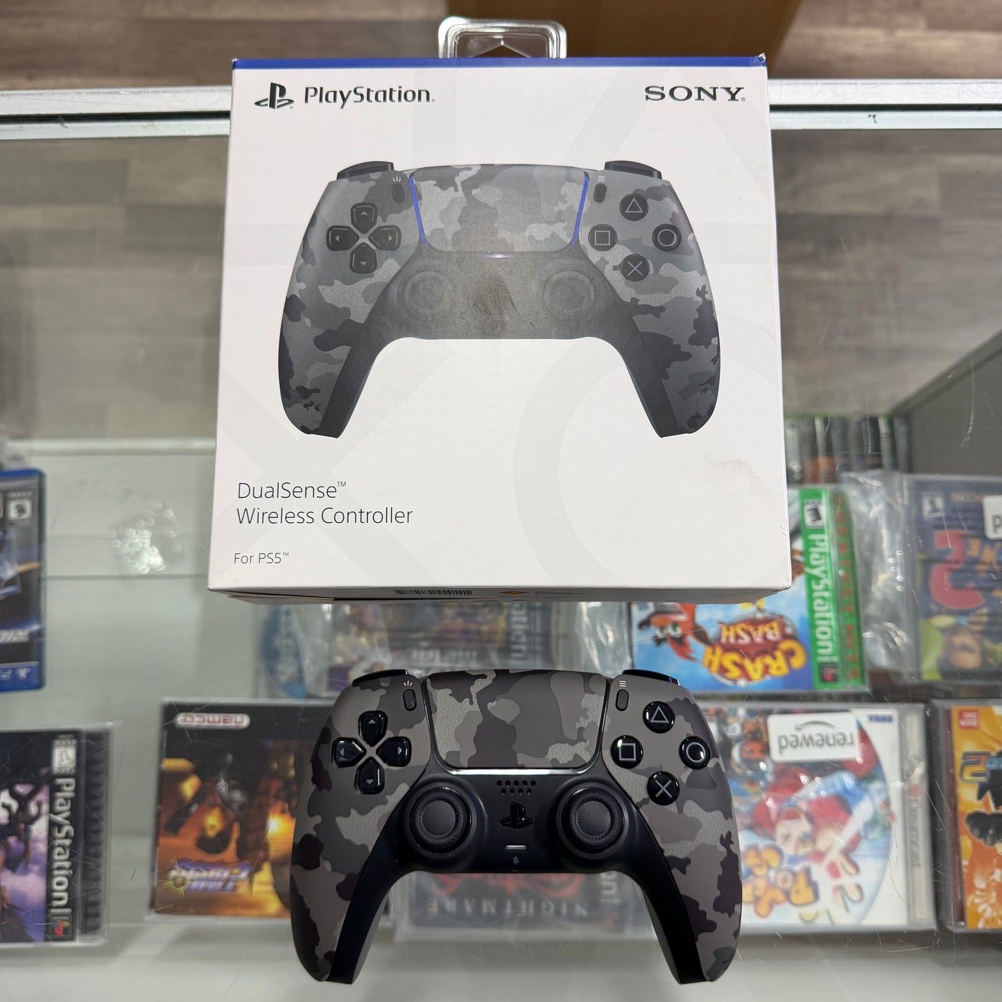 DualSense Wireless Controller [Gray Camouflage] Playstation 5