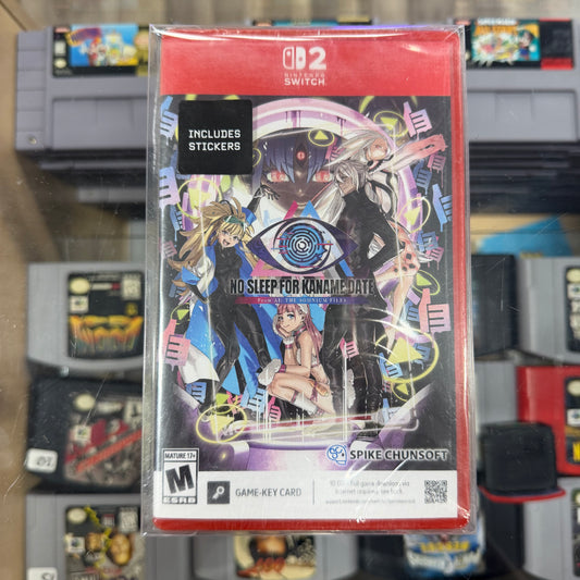 No Sleep For Kaname Date From AI: The Somnium Files Nintendo Switch 2 Sealed