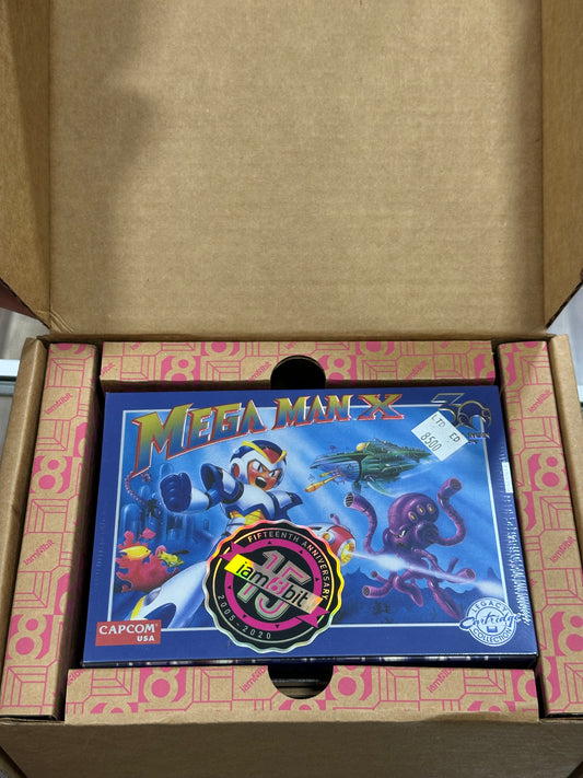 Mega Man X [Iam8bit 30th Anniversary Edition] Super Nintendo New