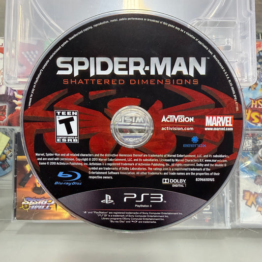 Spiderman: Shattered Dimensions Playstation 3