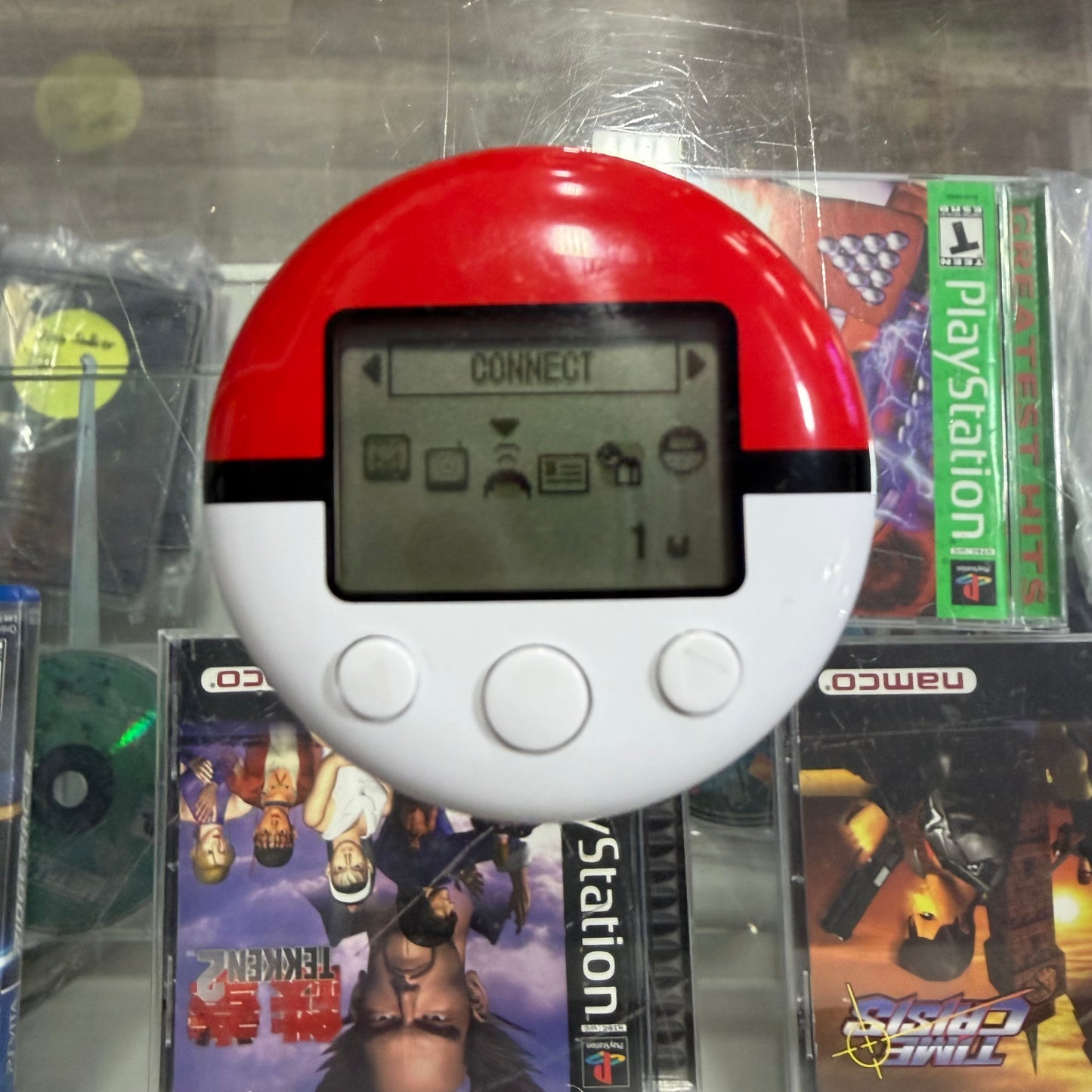 PokeWalker for Pokémon HeartGold and SoulSilver with Back Clip (New Battery)