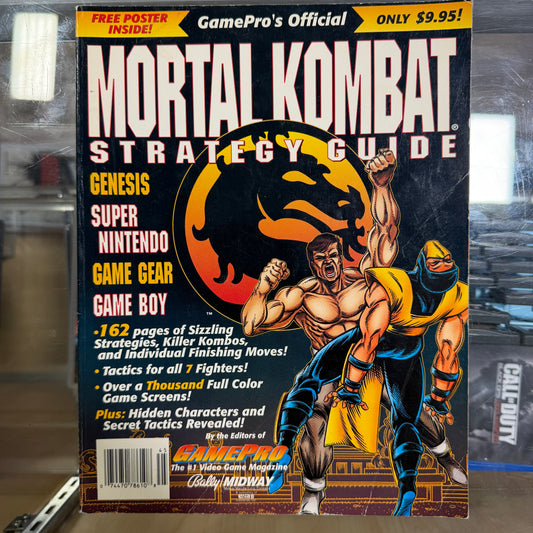 Game Pros Official Mortal Kombat Strategy Guide