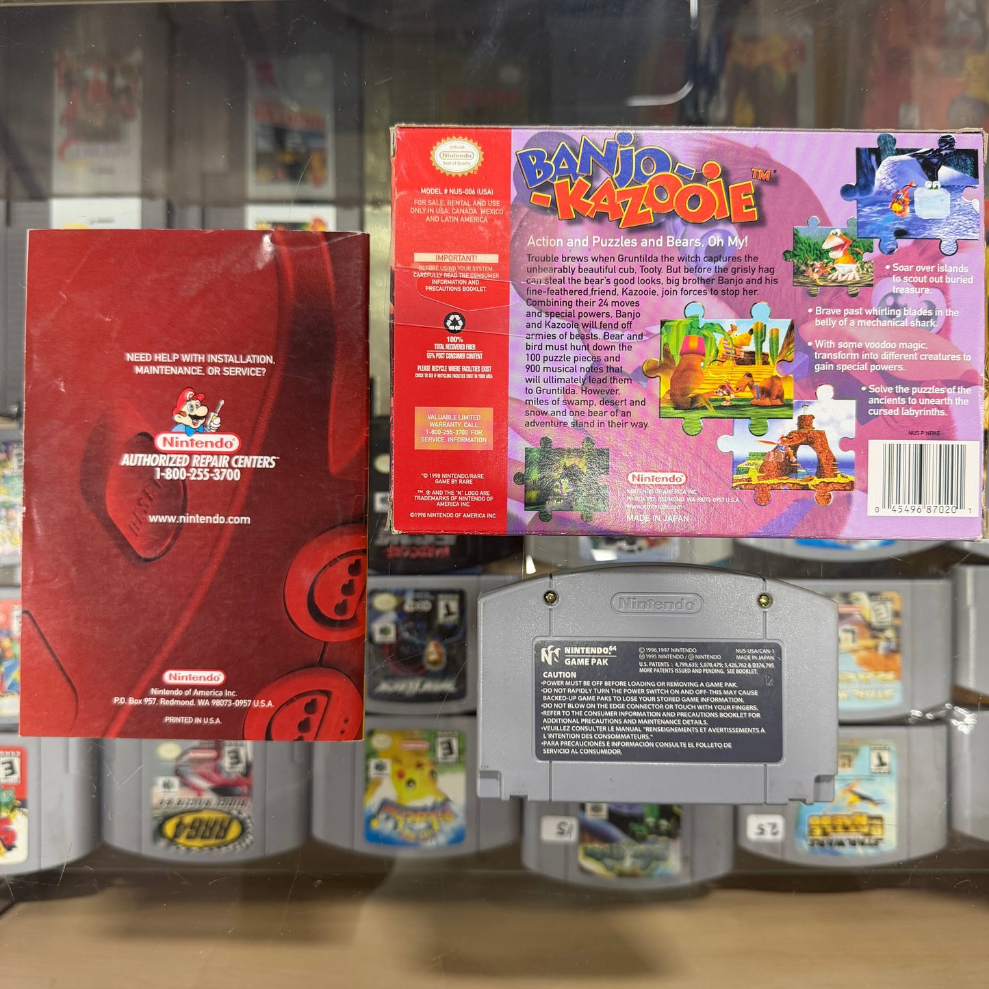 Banjo-Kazooie Nintendo 64 CIB