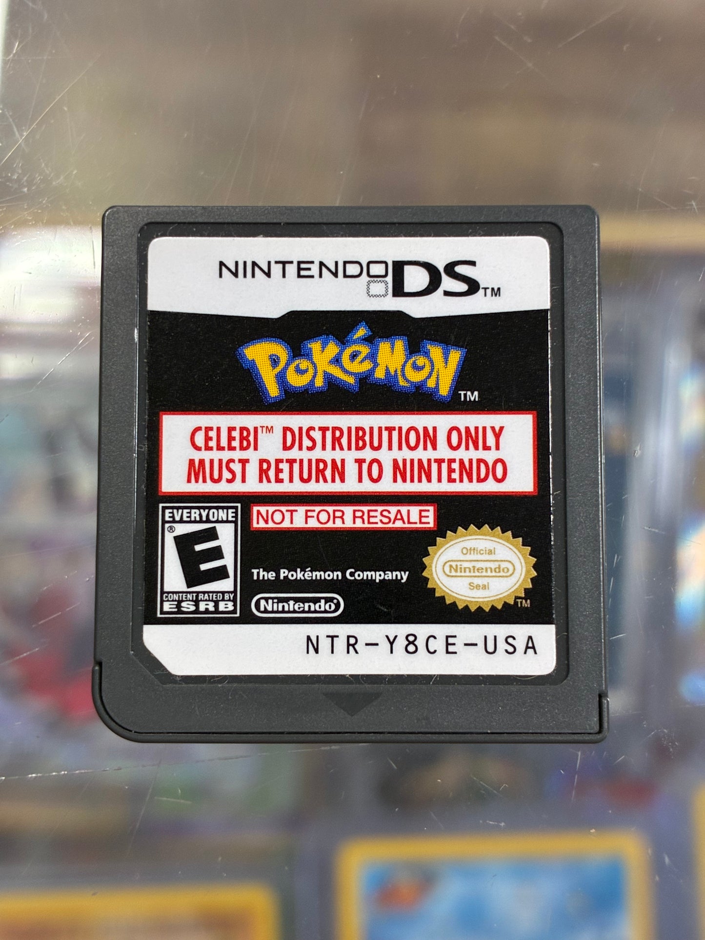 Celebi Distribution Pokémon Cartridge