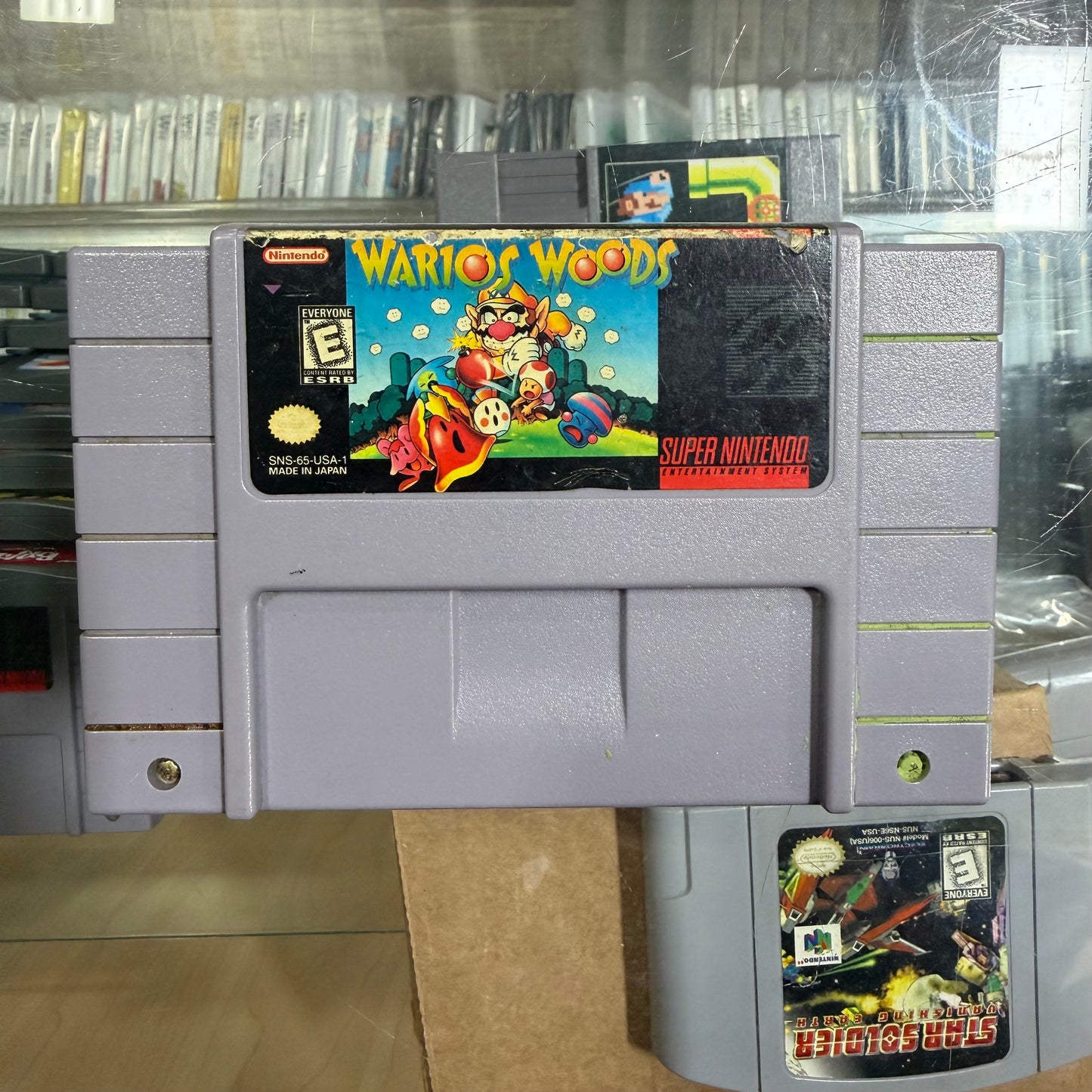 Wario's Woods Super Nintendo