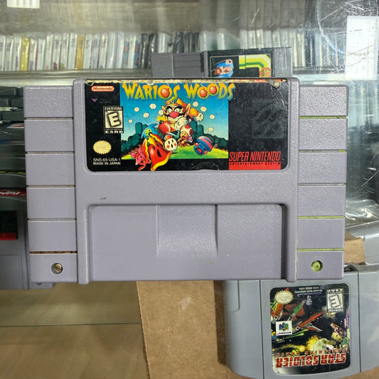 Wario's Woods Super Nintendo