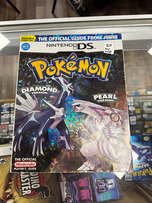 Pokémon Diamond and Pearl Strategy Guide with Map