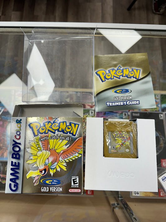 Pokémon Gold Nintendo Gameboy CIB Nice Box