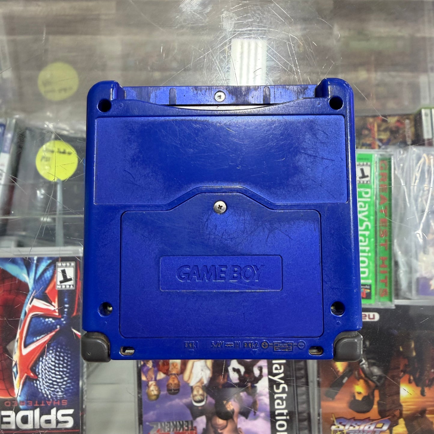 Blue Nintendo Gameboy Advance SP System