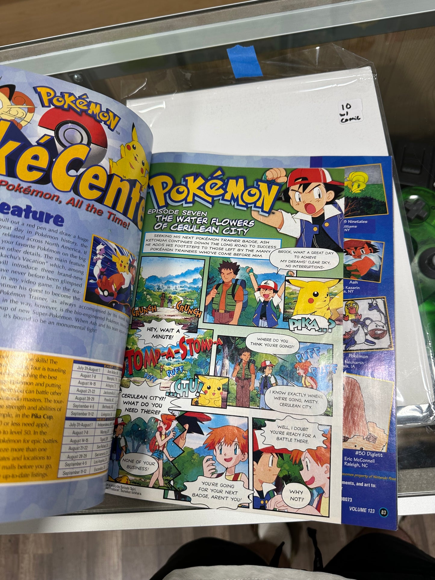 Nintendo Power Vol 123 with Pokemon Comic