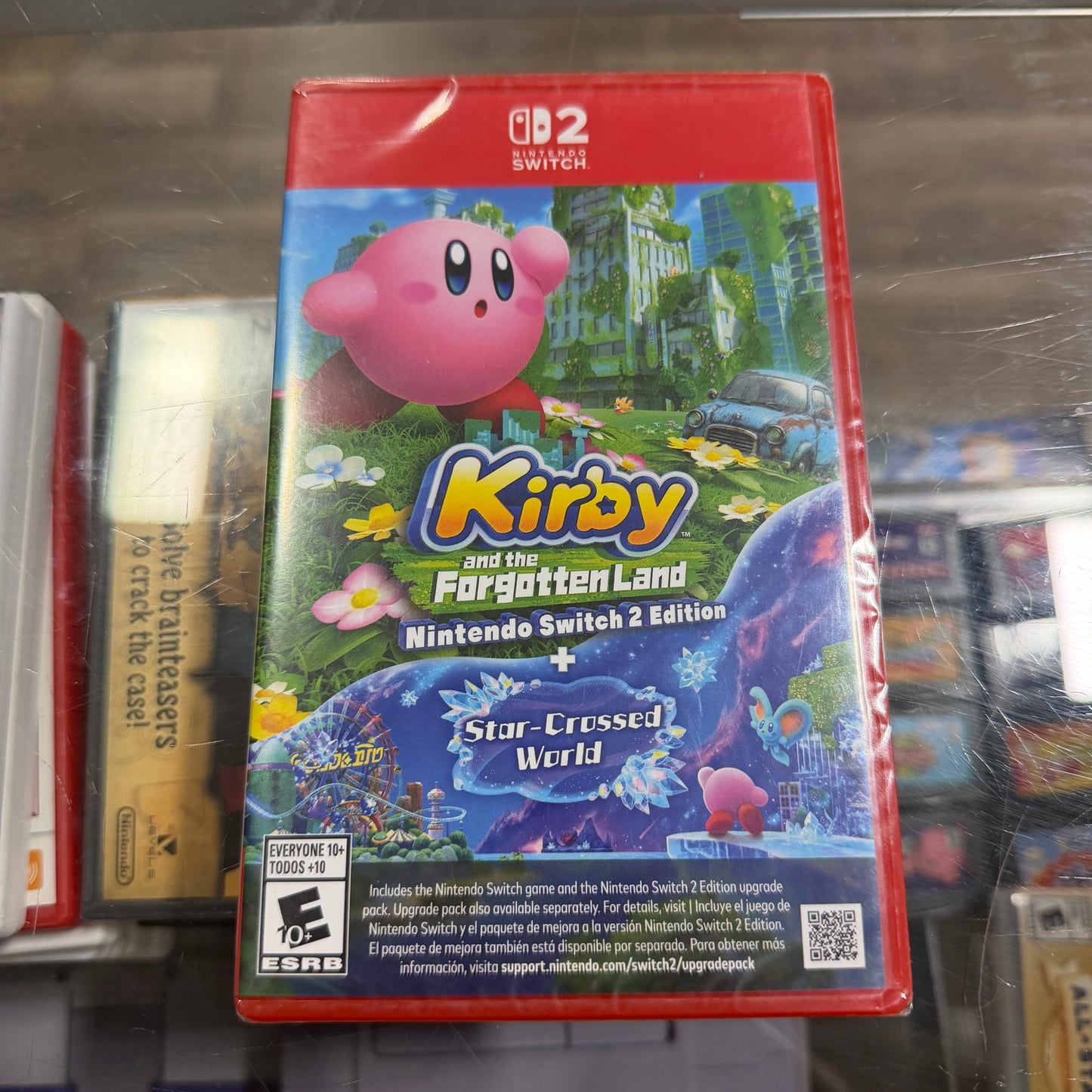 Kirby And The Forgotten Land + Star-Crossed World Nintendo Switch 2 Unopened