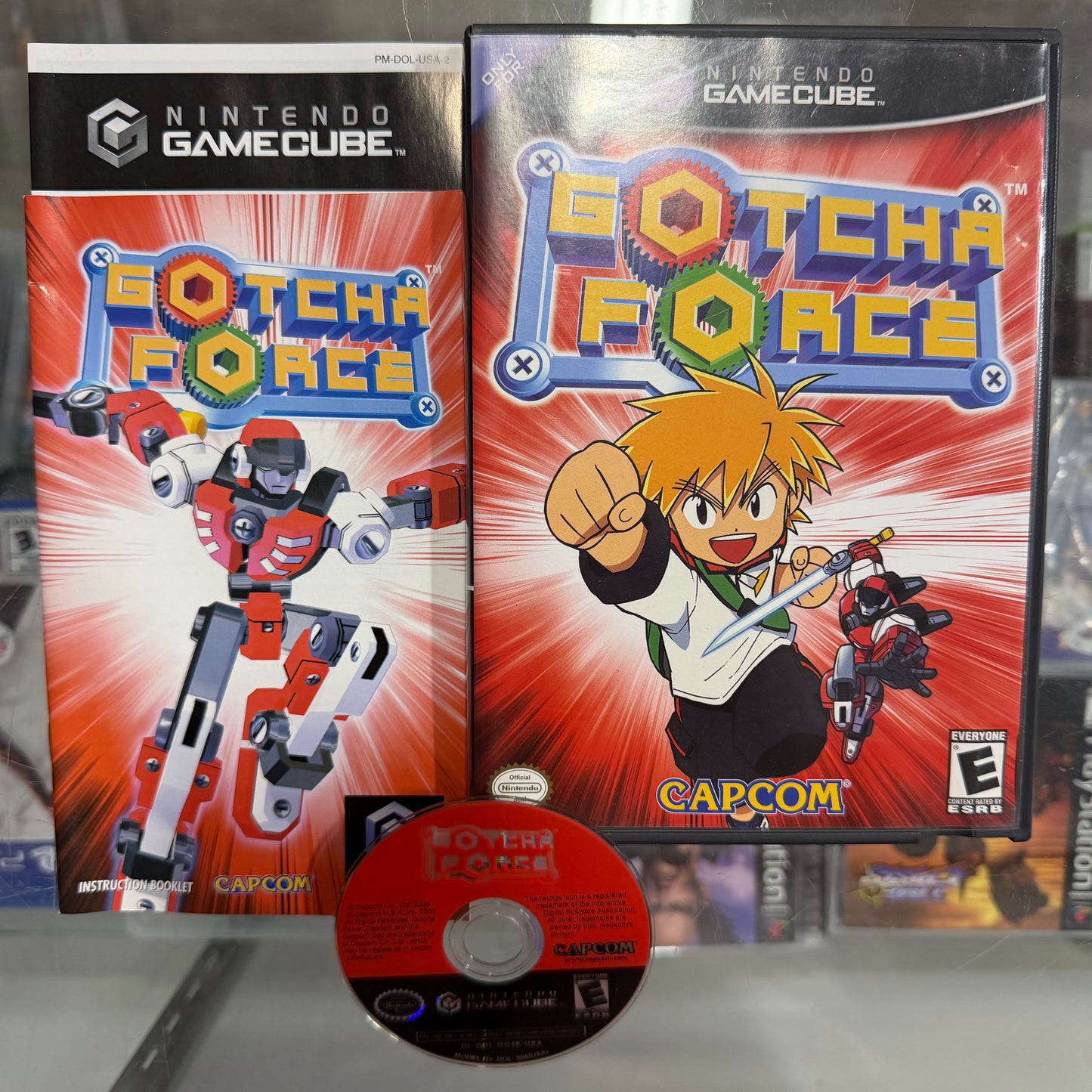 Gotcha Force Nintendo Gamecube