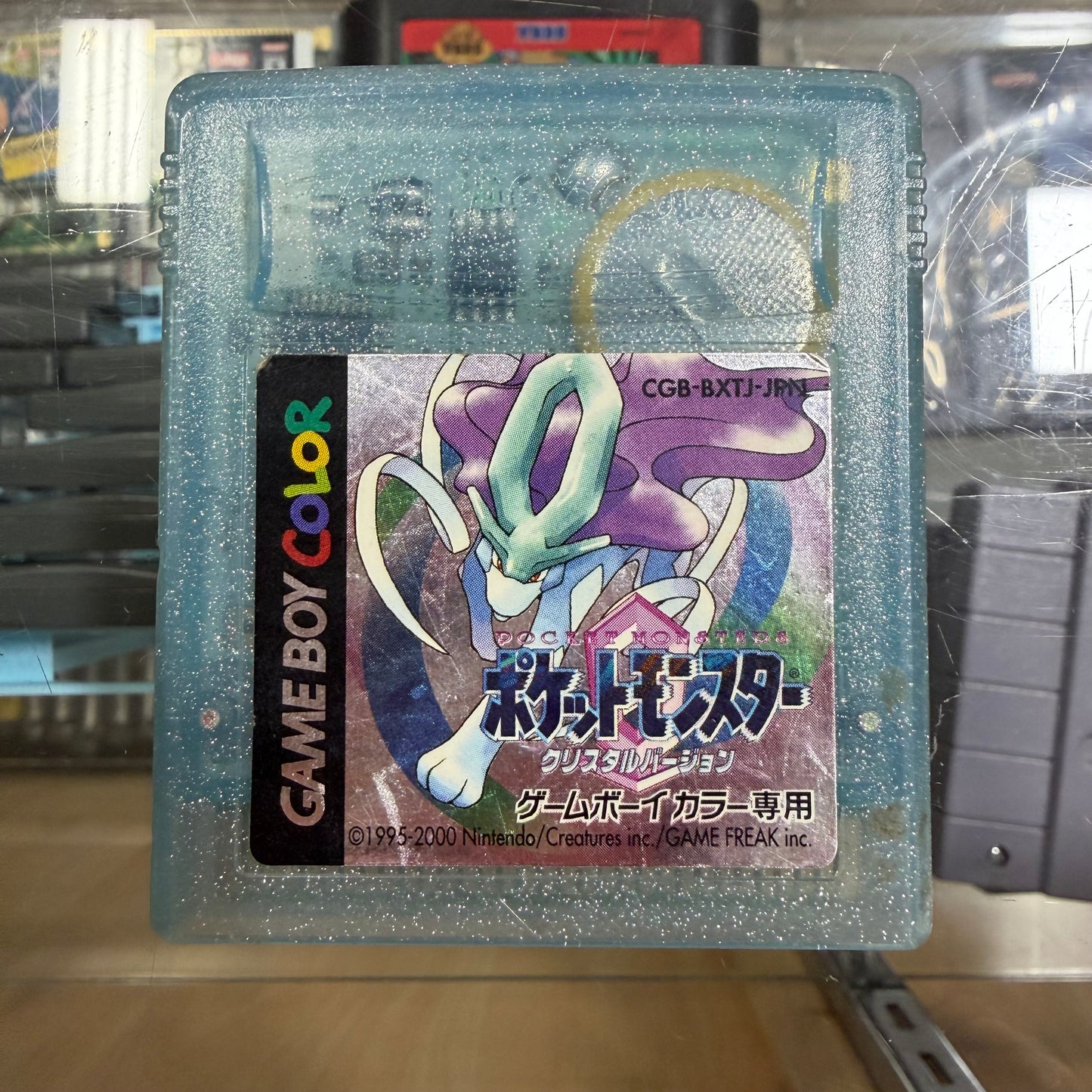 Pokemon Crystal JP GameBoy Color (new battery)