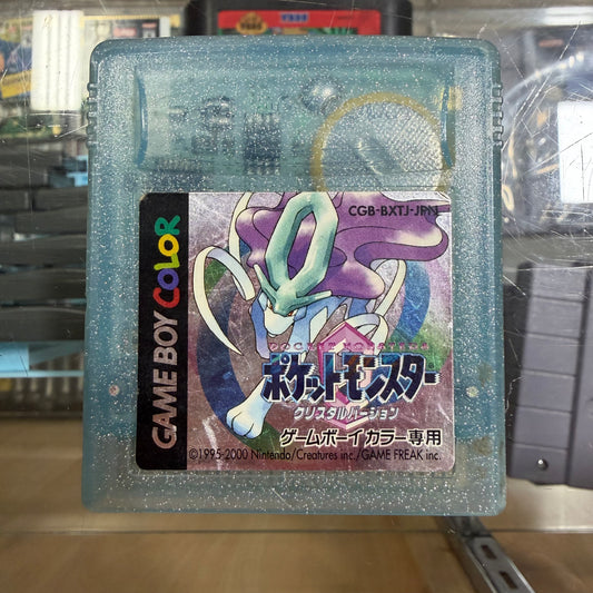 Pokemon Crystal JP GameBoy Color (new battery)