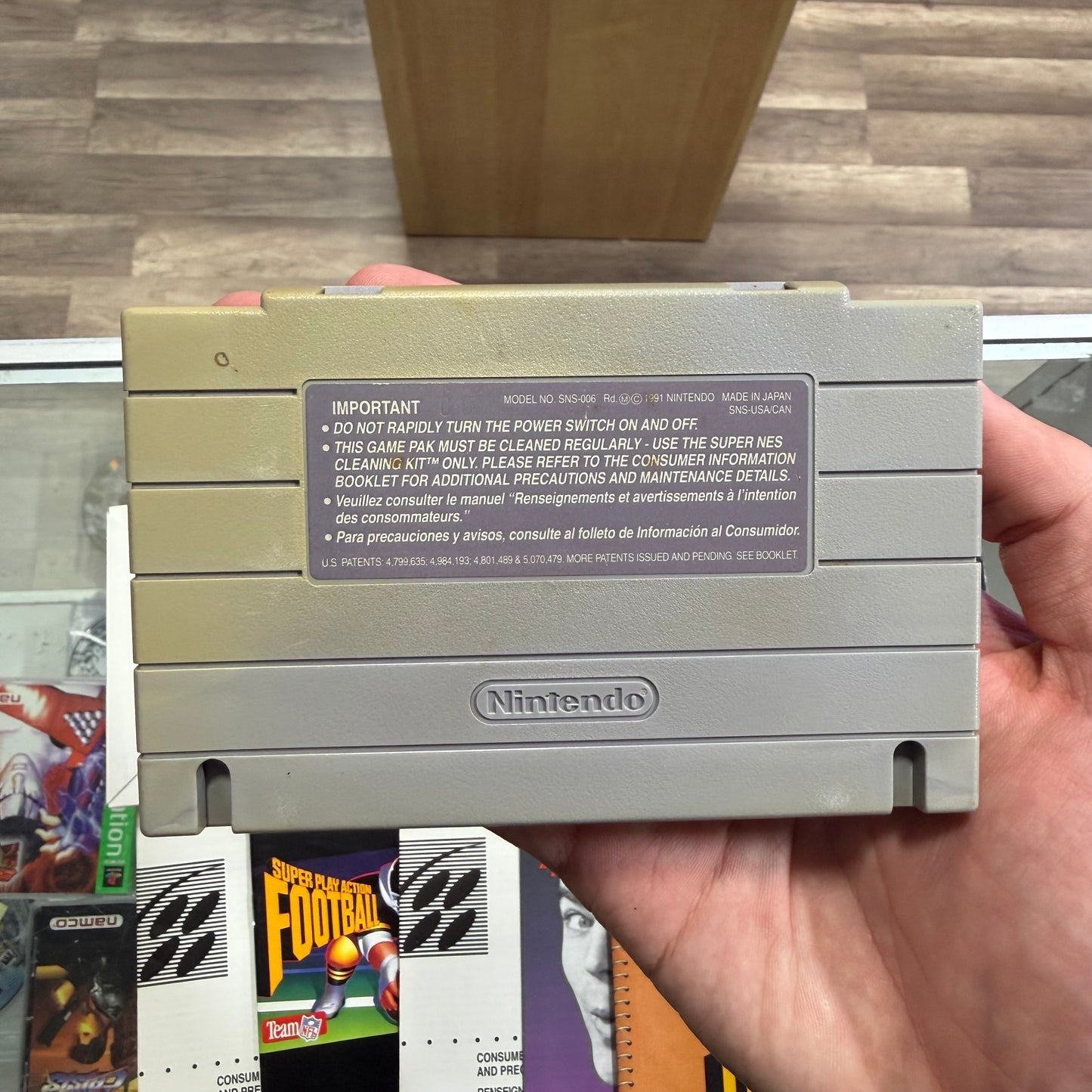 Super Play Action Football Super Nintendo