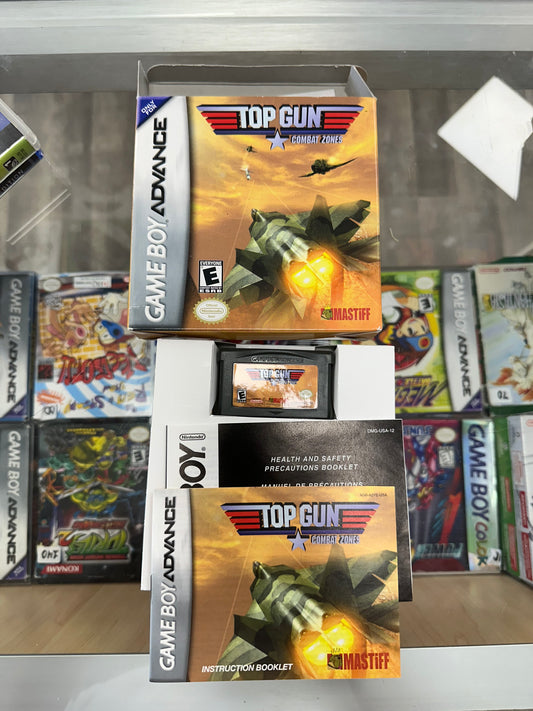 Top Gun Combat Zone Gameboy Advance CIB