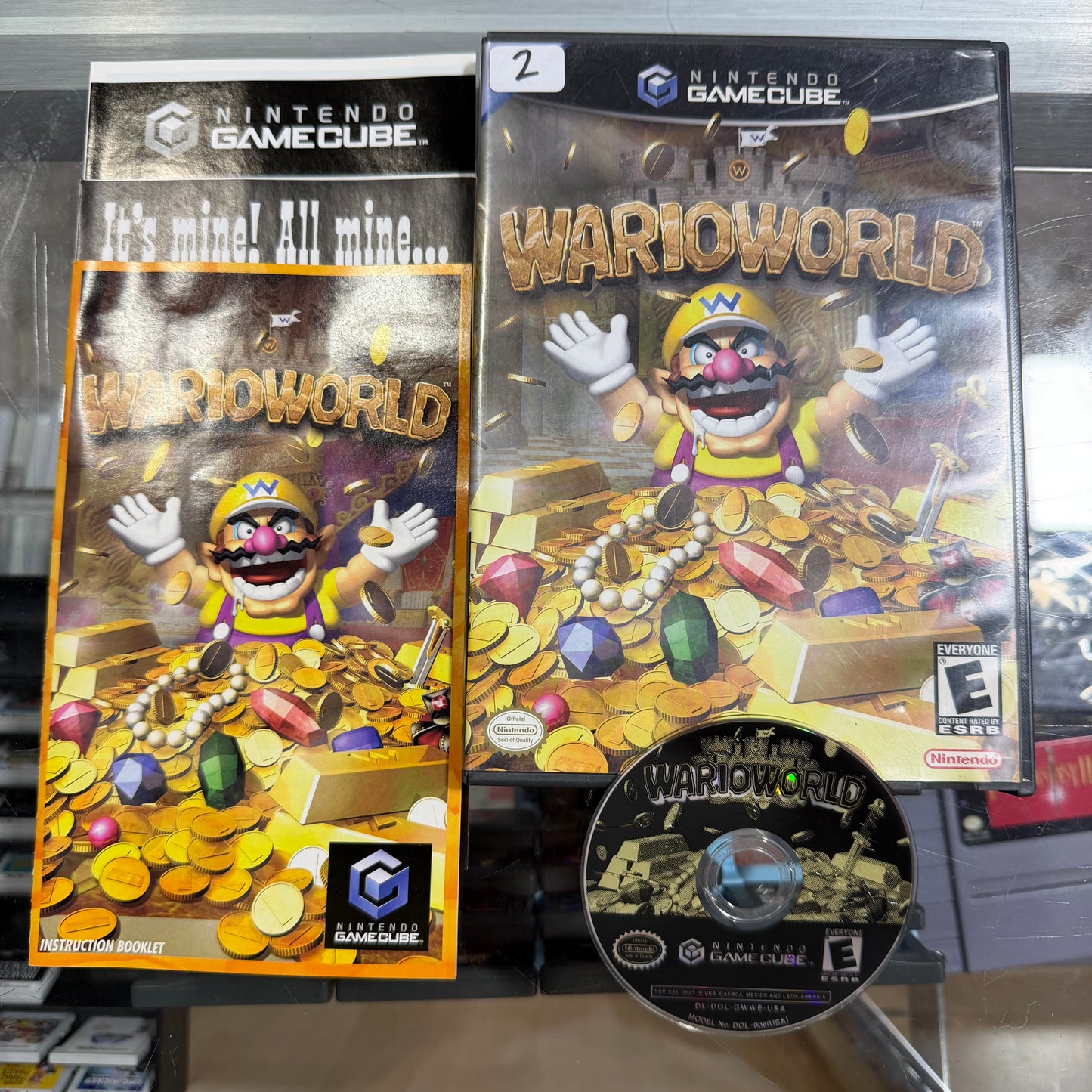 WarioWorld Nintendo GameCube ( 2 )
