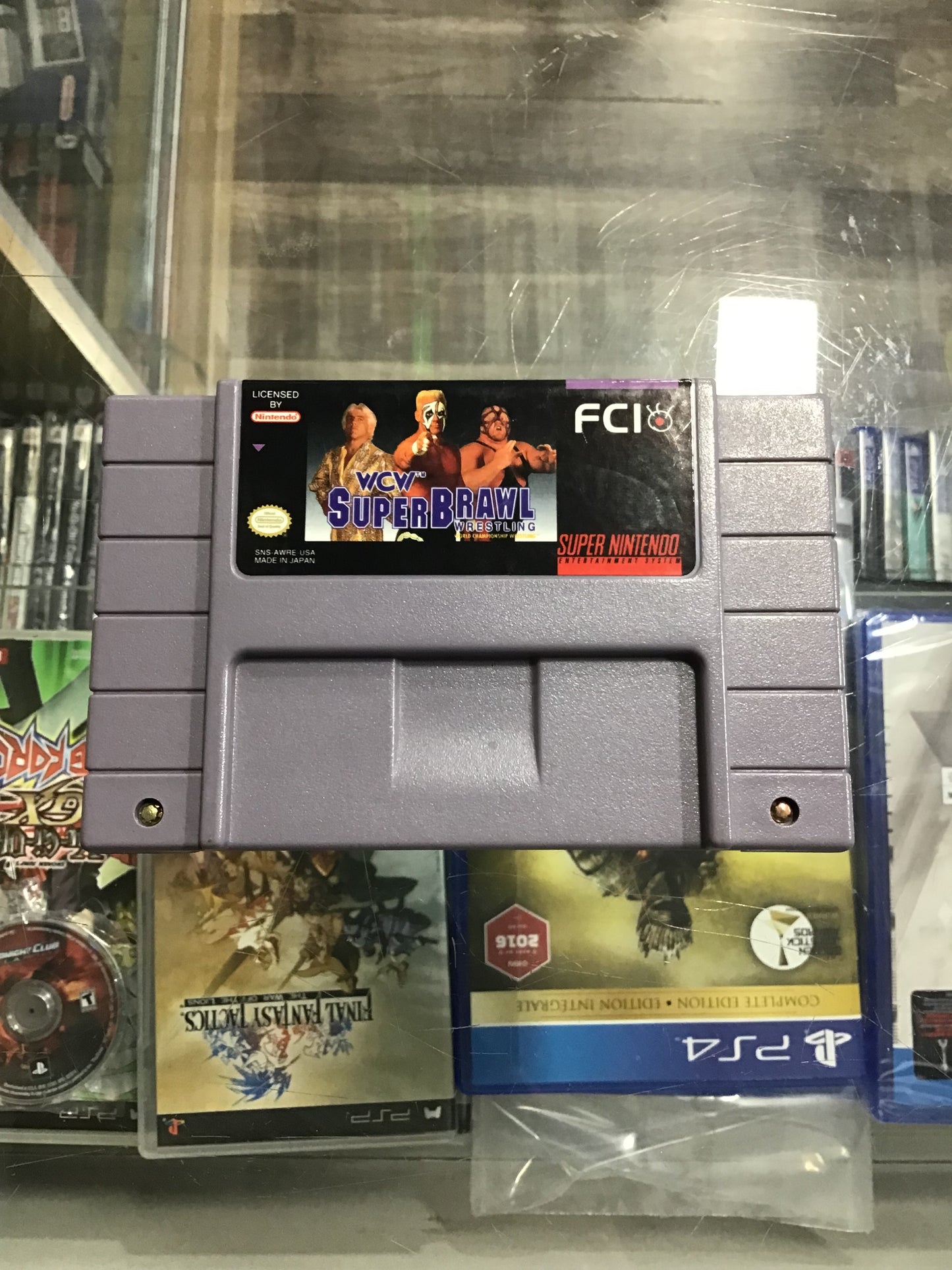 WCW Superbrawl Wrestling Super Nintendo
