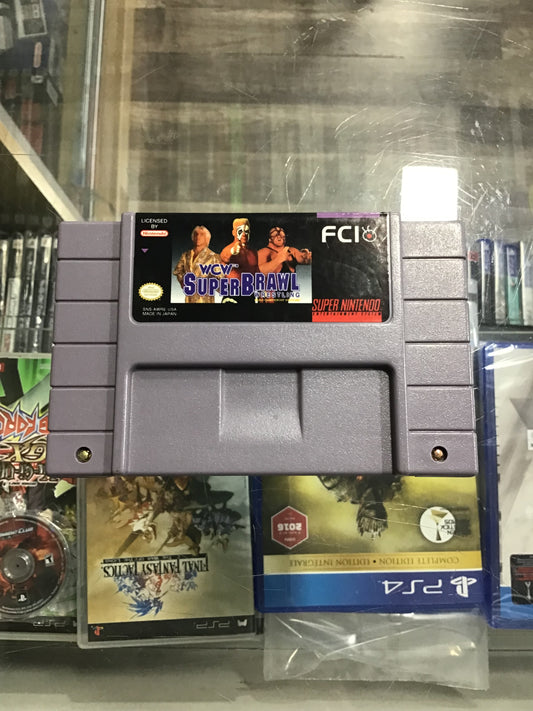 WCW Superbrawl Wrestling Super Nintendo