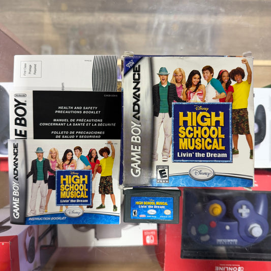 High School Musical Living the Dream Nintendo Gameboy Advance