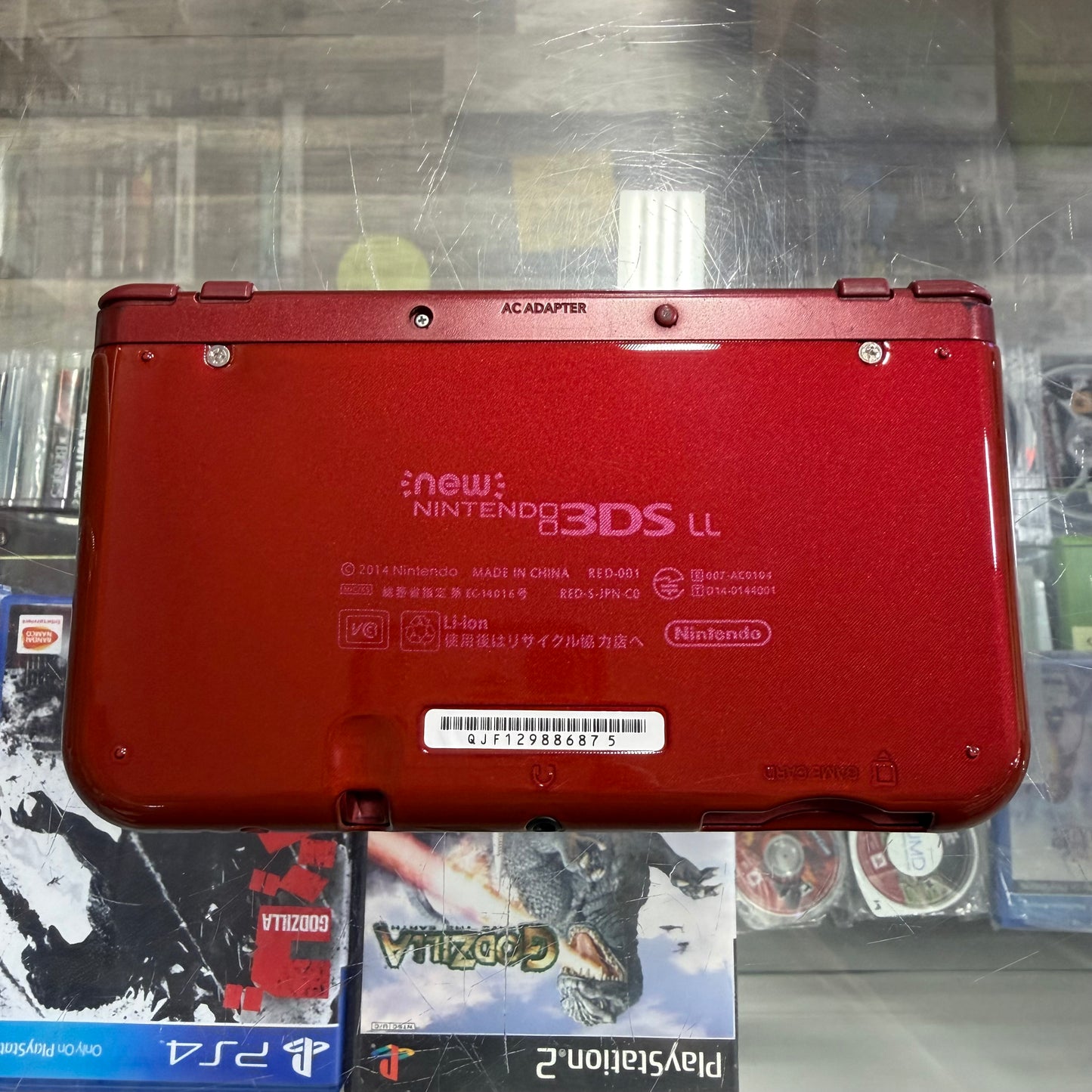 Red New Nintendo 3DS XL Handheld System With Charger Dual IPS (Region Free)(JAPANESE TO US) 875