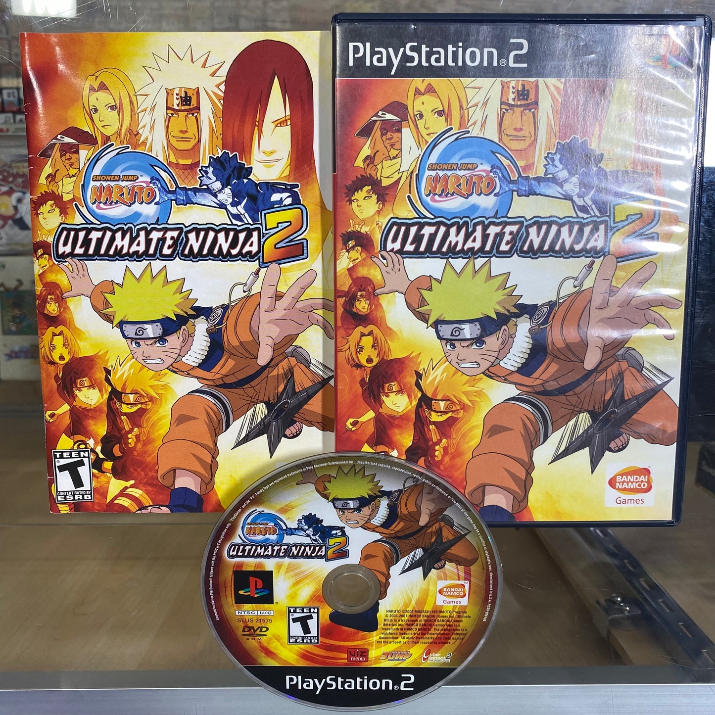 Naruto Ultimate Ninja 2 PlayStation 2