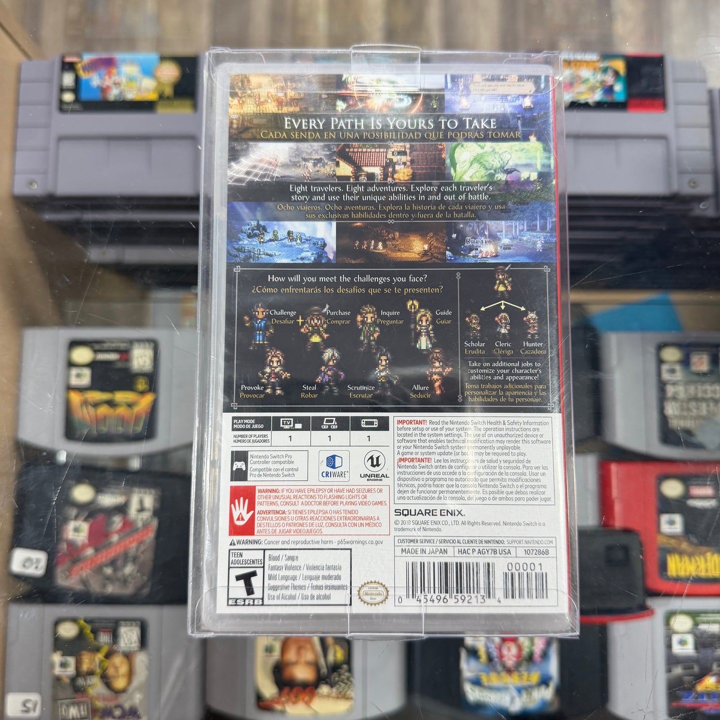 Octopath Traveler Nintendo Switch Sealed