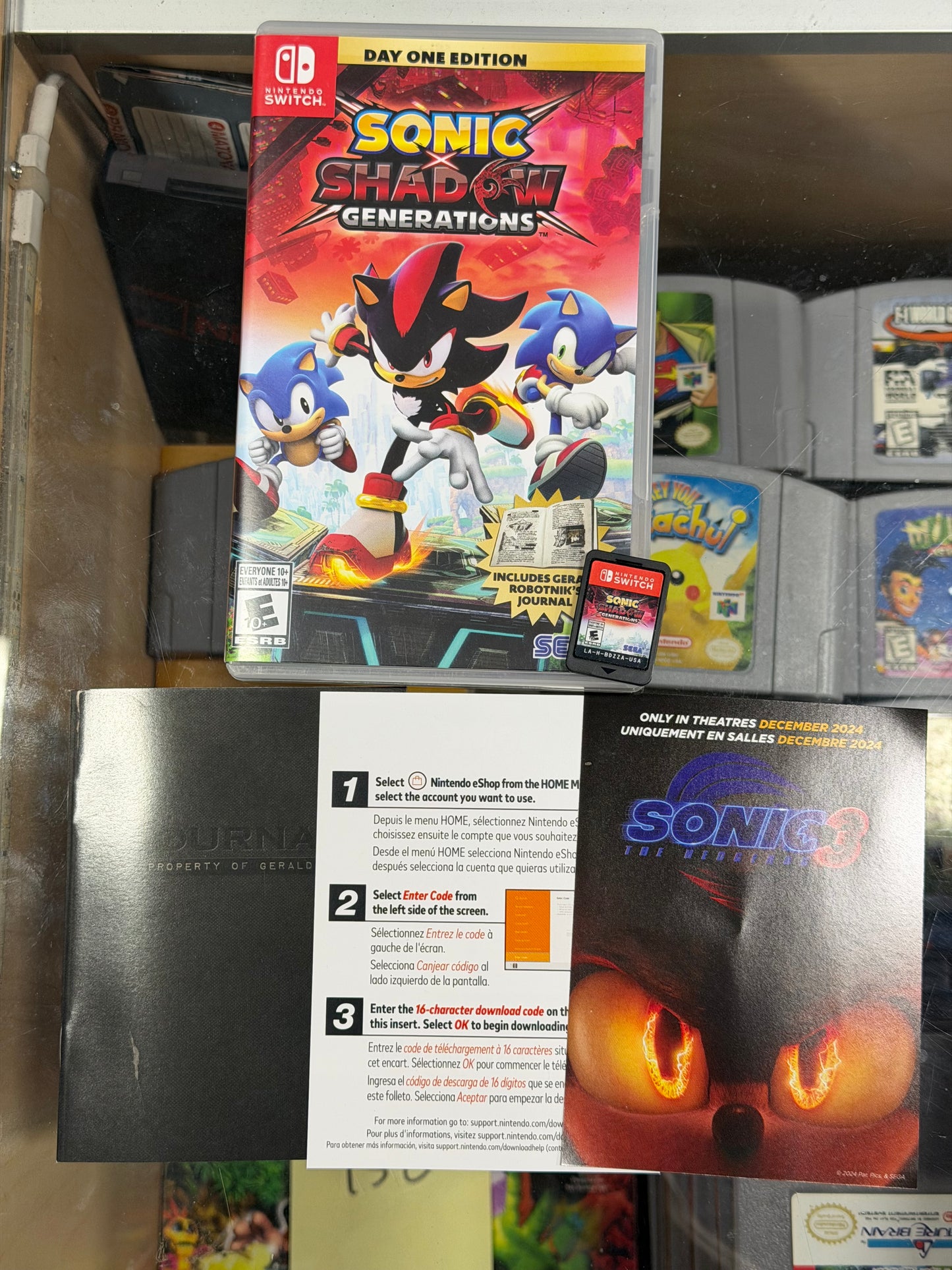 Sonic X Shadow: Generations Nintendo Switch