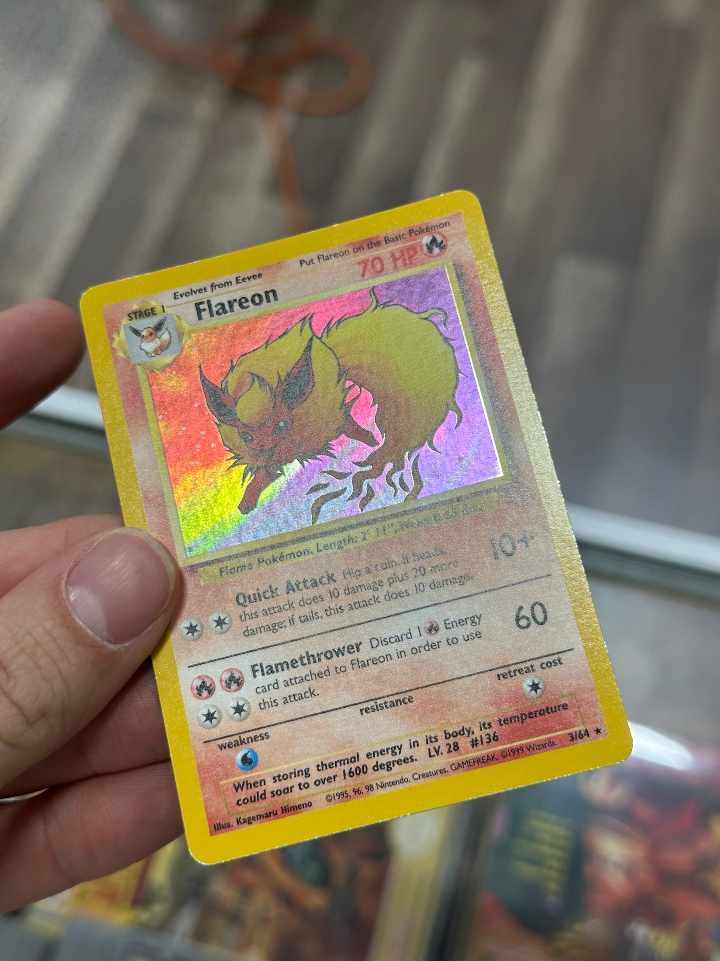 Flareon (3) - Jungle - Lightly Played
