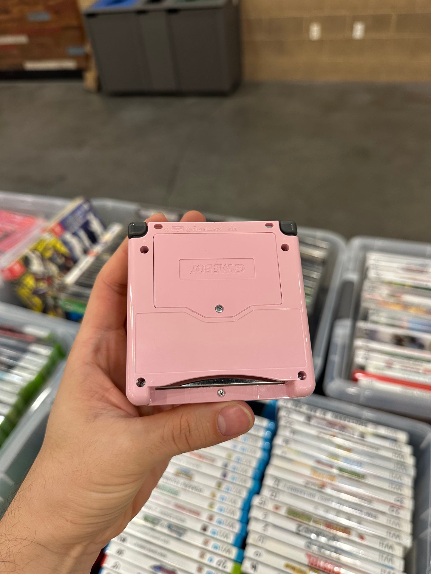 Nintendo Gameboy Advance SP IPS Modded - Kirby Shell