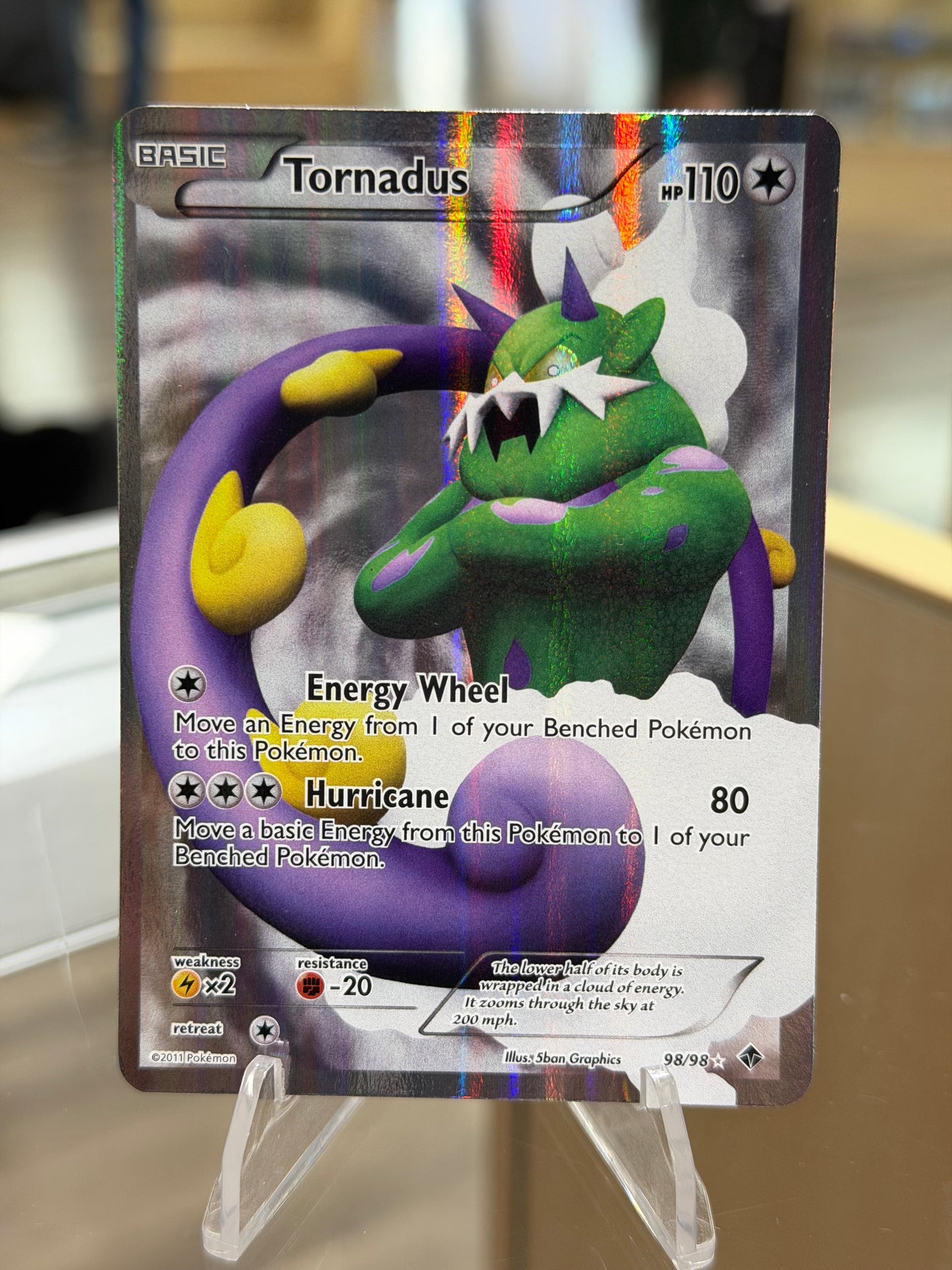 Tornadus (98 Full Art) - Emerging Powers