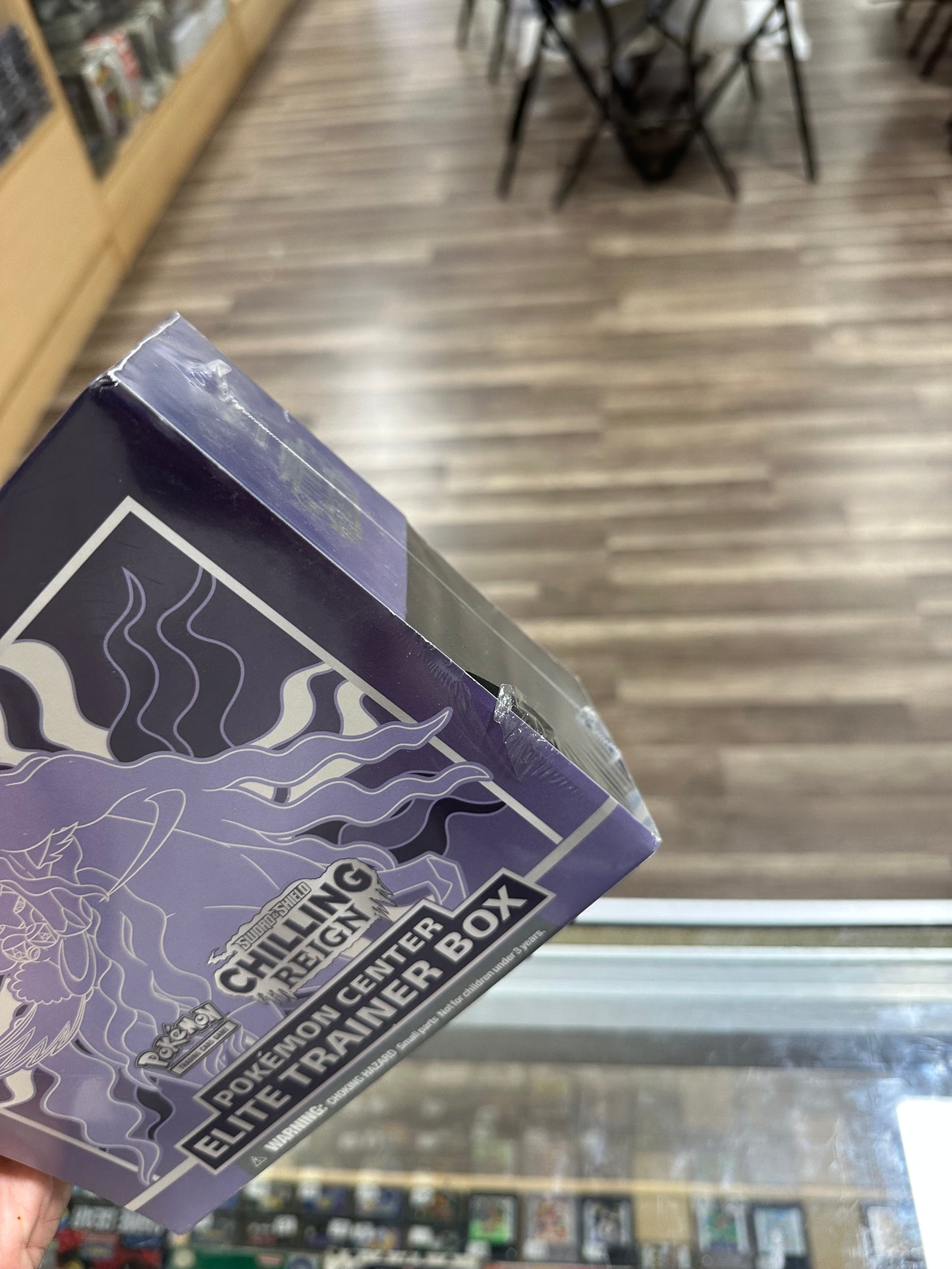 Chilling Reign Pokemon Center Elite Trainer Box [Shadow Rider Calyrex] (Exclusive) - SWSH06: Chilling Reign (SWSH06) NEW